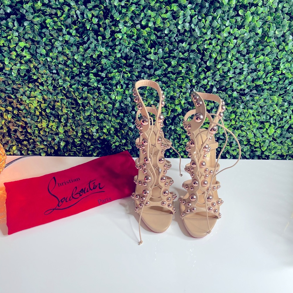 Christian Louboutin Amazoubille Leather Studs